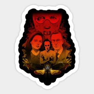 The Silence of the Lambs Sticker